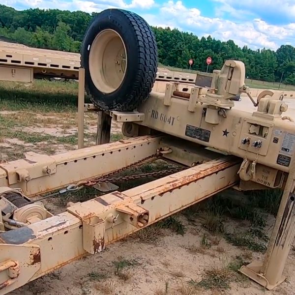 Modular Catastrophic Reovery System (MCRS) - Tilt Deck Recovery Trailer (TDRT)