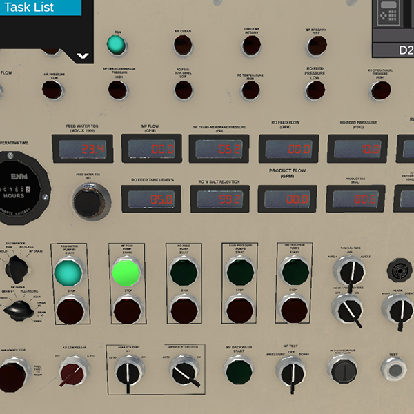 Microfiltration Start up, RO Cleaning