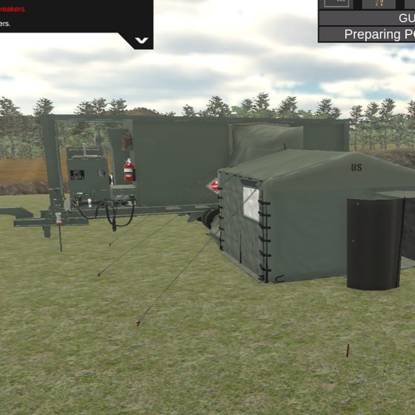 Preparing POAS_E Shelter DTE