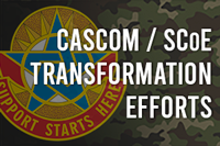 CASCOM/SCoE Transformation Efforts