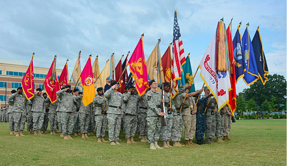 CASCOM Change of Command ceremony