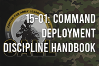 15-01, Command Deployment Discipline Handbook