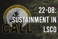 22-08: Sustainment in LSCO