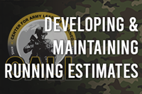 Developing & Maintaining Running Estimates