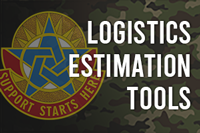 Logistics Estimation Tools