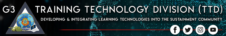 Training Technology Division (TTD) Banner